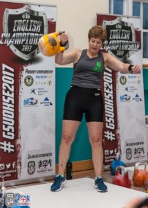 JENNY WHITCOMBE - 68kg Veteran 16kg snatch