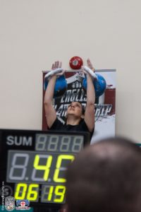 TANYA MAYES - 58kg: 2x12kg Long Cycle